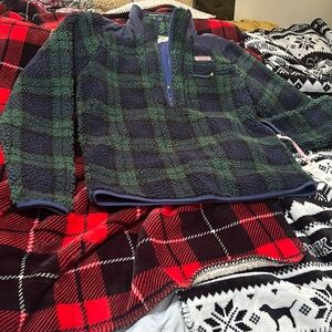 *NEW* Vineyard Vines Blackwatch Sherpa